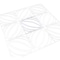 Ekena Millwork Large Otis Decorative Fretwork Wall Panels in Architectural Grade PVC, 23 3/8"W x 23 3/8"H x 3/8"T WALP24X24OTS - alternate 4